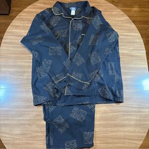 Vintage 90’s Starry Nights Pajamas ~ Elvis Presley ~ Size L/XL ~ Top & Bottom